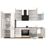 Flex-Well Kuhinjski Blok Z Aparati Avila, Magnolija, Barva Hrasta | Shoptok.si