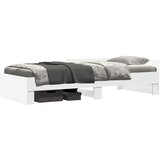  Okvir kreveta s uzglavljem Bijela 80 x 200 cm Konstruirano drvo | shoptok.hr