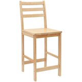  Trpezarijske stolice 2 pcs Prirodna 40 x 47,5 x 99,5 cm | Eponuda.ba
