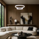  LED luster na sajli GALA LED/54W/230V prečnika 60 cm srebran | Eponuda.com