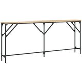  Konzolni stol boja hrasta sonome 180x23x75 cm konstruirano drvo | shoptok.hr