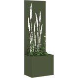  Privatnost u vrtu Rezbarija Maslinovo zelena 50 x 32 x 150 cm | shoptok.hr