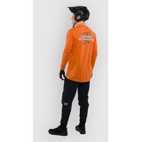 Horsefeathers Majica Fury Long Sleeve Bike Jersey Burnt Orange L | Shoptok.si