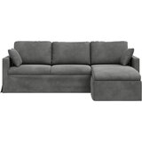 SOFA Tamno siva 228 x 134 x 80 cm Baršun | Shoptok.si