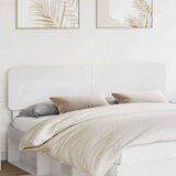 vidaXL uzglavlje s uzglavljem sjajno bijelo 180 cm konstruirano drvo | shoptok.hr