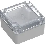 COMPONENTS 6U07080804437 TC-13865052 industrijsko kućište 75 x 75 x 45 ABS, polikarbonat svijetlosiva 1 kom.