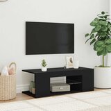 TV ormarić s LED svjetlima crni 90 x 39 x 30 cm | shoptok.hr