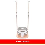 Kruzzel 3-u-1 dječja ljuljačka sivo-bež boje | shoptok.hr