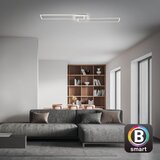 BRILO led prigušiva plafonska lampa frame 2xLED/20W/230V wi-fi tuya + daljinski | Eponuda.com