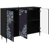  Kreveta DOKKUM Crni hrast 102 x 33 x 76 cm Konstruirano drvo | shoptok.hr
