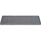  Prostirke za stepenice 15 kom 65x21x4 cm svijetlo sive i plave pravokutne rubove | shoptok.hr