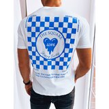 DStreet T-shirt męski z nadrukiem biały | shoptok.hr