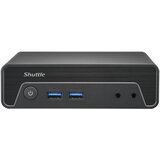 Shuttle Nano PC NE10N, Intel N 100, 1x HDMI, 1x DP, 6x USB, 1x LAN, fanless, 24 /7 permanent operation, incl. VESA | shoptok.hr