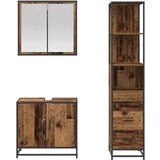 vidaXL Komplet pohištva za kopalnico 3 pcs Star les 65 x 33 x 60 cm | Shoptok.si