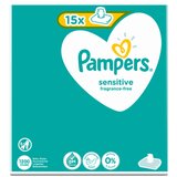Pampers Sensitive XXL vlažni čistilni robčki za otroke za občutljivo kožo | Shoptok.si