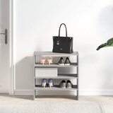  Stalci za cipele 2 kom koji se mogu složiti betonski sivi | shoptok.hr
