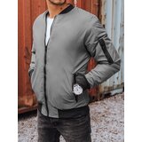 DStreet Kurtka męska bomber jacket grafitowa | Shoptok.si