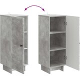  Kreveta Betonska siva 33 x 34,5 x 90 cm Konstruirano drvo | shoptok.hr