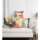 WALLXPERT ASR-plw4 - 6 multicolor cushion cover set (4 pieces) Cene