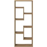 vidaXL Stenska polica Artisan hrast 36x16x90 cm inženirski les | Shoptok.si