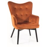  Stolica CARMEN - baršun - narančasta | shoptok.hr