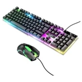 TIPKOVNICA +MIS GAMING SET GM11 RGB OSVJETLJENJE USB