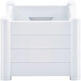  Povišena vrtna gredica PP bijela 100 x 43 x 35 cm | shoptok.hr