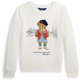 Polo Ralph Lauren Otroški pulover bela barva