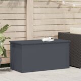 vidaXL Zunanja shranjevalna škatla Antracit 100 x 50.5 x 50 cm Cene