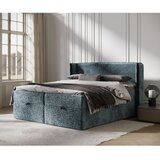 Maison de Rêve Modra boxspring postelja s prostorom za shranjevanje 180x200 cm Passion – | Shoptok.si