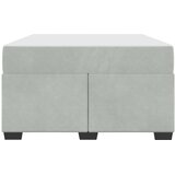  Krevetna konstrukcija Svijetlo siva 120 x 190 cm tkanina | shoptok.hr
