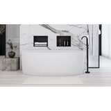 Rea bathroom shelf 30x30 matte black | shoptok.hr
