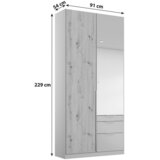 Modern Living Omara S Klasičnimi Vrati Alabama, Barva Hrasta | Shoptok.si