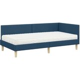  Kotni okvir postelje z matrico Drugo 2 pcs Modra blago, (5000123304) | Shoptok.si
