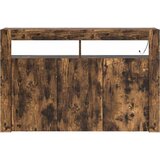  Kreveta Dimljeni hrast 116 x 30 x 75 cm Konstruirano drvo | shoptok.hr