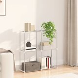  Cijevna polica s pohranom Bijelo 86 x 27 x 90 cm Aluminij | shoptok.hr