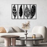 Opviq zidna dekoracija Safderun, 100x60 cm, 1.2mm, Crna Cene
