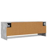  Ormar siva boja betona 100 x 32,5 x 35 cm konstruirano drvo | Eponuda.com