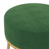  Okrugli tabure zeleni baršunasti | shoptok.hr