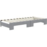  Dnevni krevet na razvlačenje svjetlosivi 80 x 200 cm od tkanine | shoptok.hr