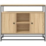 vidaXL Komoda boja hrasta sonome 100 x 35 x 80 cm konstruirano drvo | shoptok.hr