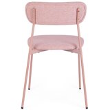 YES EVERYDAY Rožnat oblazinjen jedilni stol Inka – | Shoptok.si