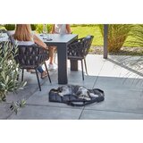 MiaCara temno sivo potovalno ležišče za pse 53x80 cm strada asphalt s | Shoptok.si