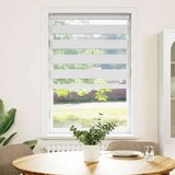 vidaXL Zavjesa zebra smeđa 70x150 cm širina tkanine 65,9 cm poliester | shoptok.hr