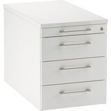 eurokraft pro P12 - Pomični predalnik, 1 predal za potrebščine, 3 predali, VxŠxG 540 x 434 x 800 mm | Shoptok.si