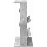  Polica za časopise s policom Betonski sivi 70 x 41 x 96 cm | Eponuda.com