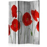  Paravan u 3 dijela - Tale of Red Poppies [Room Dividers] 135x172 Cijene