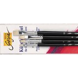  Set ravnih četkica Solo Goya 4 delni (četkice za slikanje Kreul) Cijene