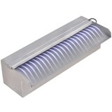  Pravokutna fontana za bazen s LED svjetlom nehrđajući čelik 30 cm | shoptok.hr