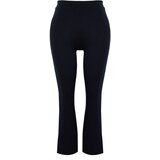 Trendyol Curve Navy Blue Stitch Detail Knitted Trousers Cene